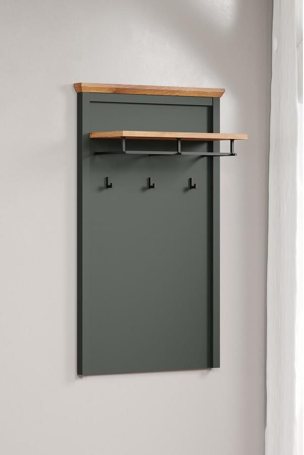 Home affaire Halmeubelset Vienna Set bestaande uit: kast commode schoenenbank spiegel en paneel (5 stuks) - Foto 9