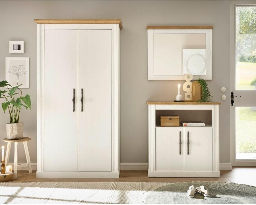 Home affaire Halmeubelset Westminster TOPSELLER! in romantische landelijke stijl (3 stuks) - Foto 3