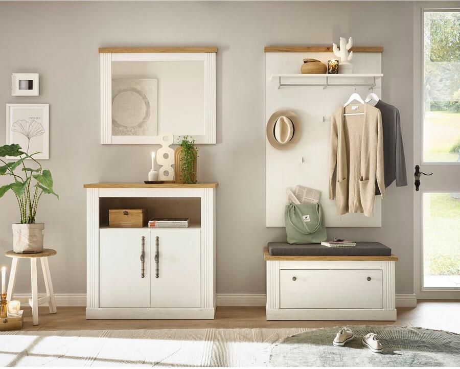 Home affaire Halmeubelset Westminster TOPSELLER! in romantische landelijke stijl (4 stuks) - Foto 6