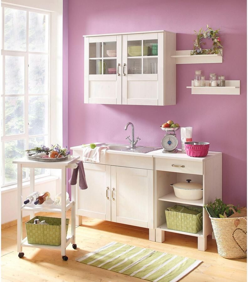 Home affaire Keukenblok Alby Breedte 150 cm in 2 diepten zonder elektrische apparaten