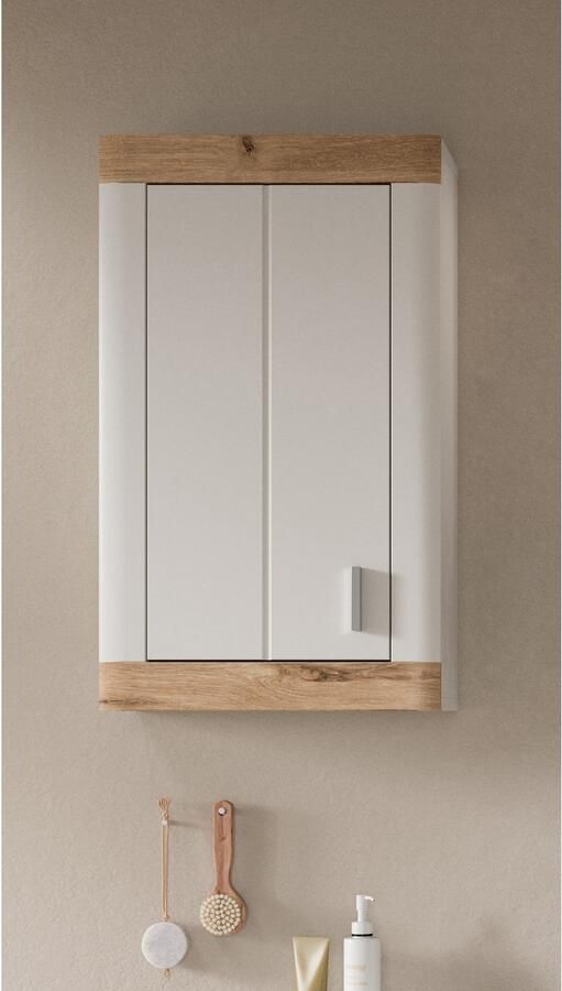 Home affaire Hangend kastje Landsby breedte 45 cm 1 deur (deur aanslag verwisselbaar) 1 legplank (1 stuk) - Foto 8