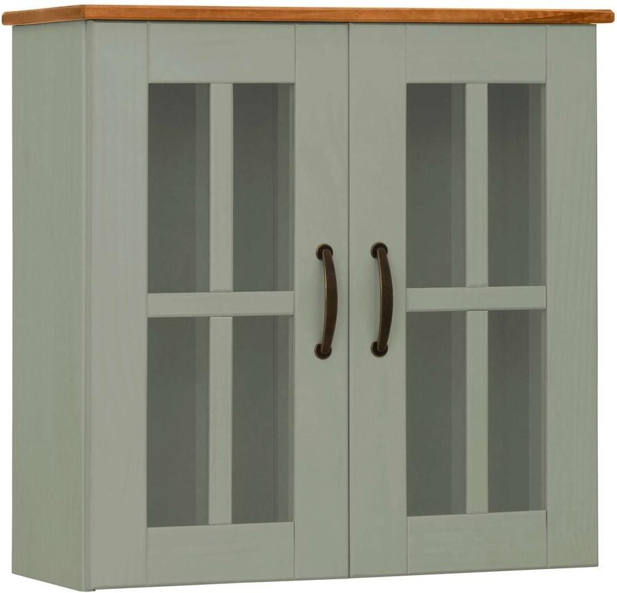 Home affaire Hangend kastje Rodby Massief FSC -gecertificeerd hout grepen metaal breedte 60 cm hoogte 60 cm - Foto 5