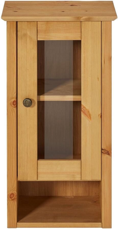Home affaire Hangend kastje Vili Van massief grenen deur met glasinzet - Foto 4