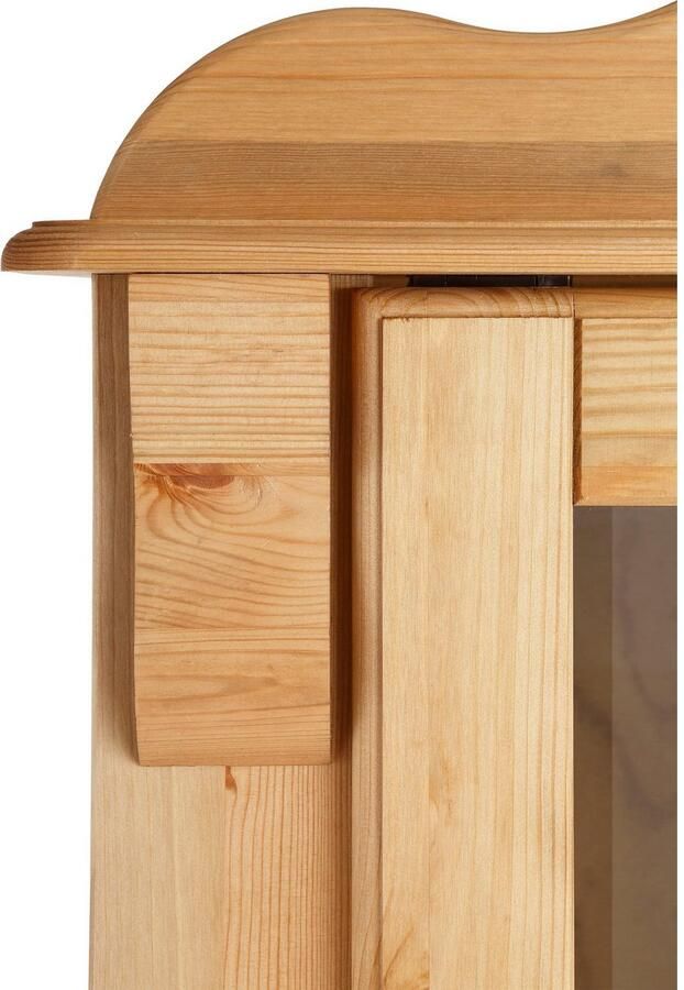 Home affaire Highboard ADELE Opbergkast 2-deurs hoogte 135 cm van massief dennenhout FSC - Foto 2