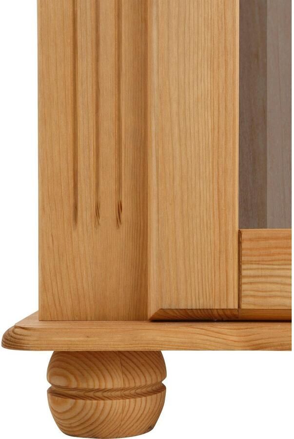 Home affaire Highboard ADELE Opbergkast 2-deurs hoogte 135 cm van massief dennenhout FSC - Foto 6