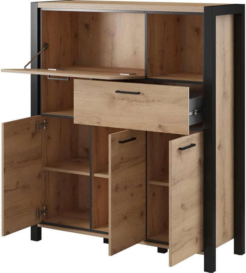 Home affaire Highboard Aktiv Breedte 120 cm - Foto 2