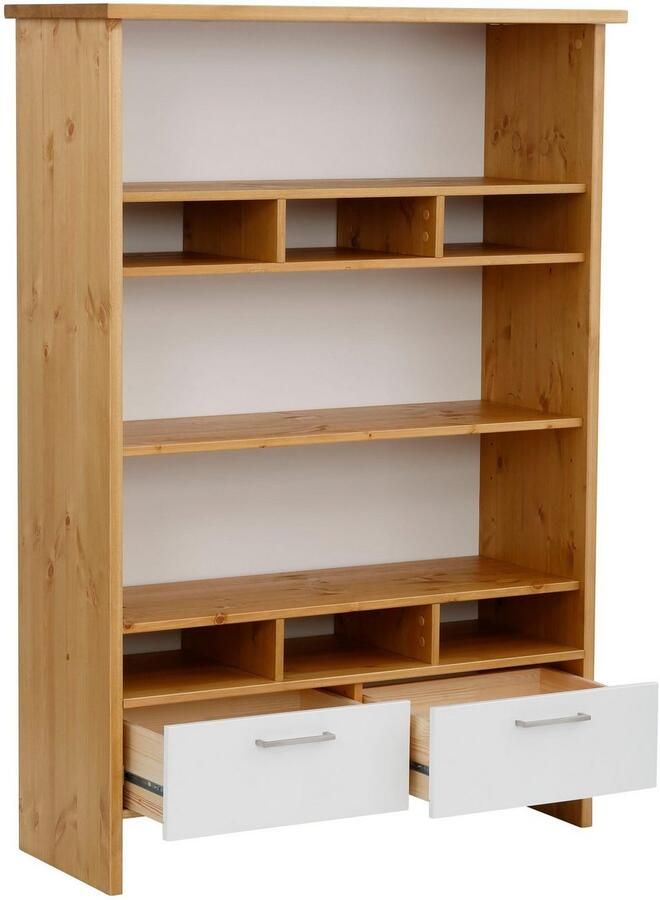 Home affaire Highboard Ixo Opbergkast breedte 101 cm van massief dennenhout FSC - Foto 3