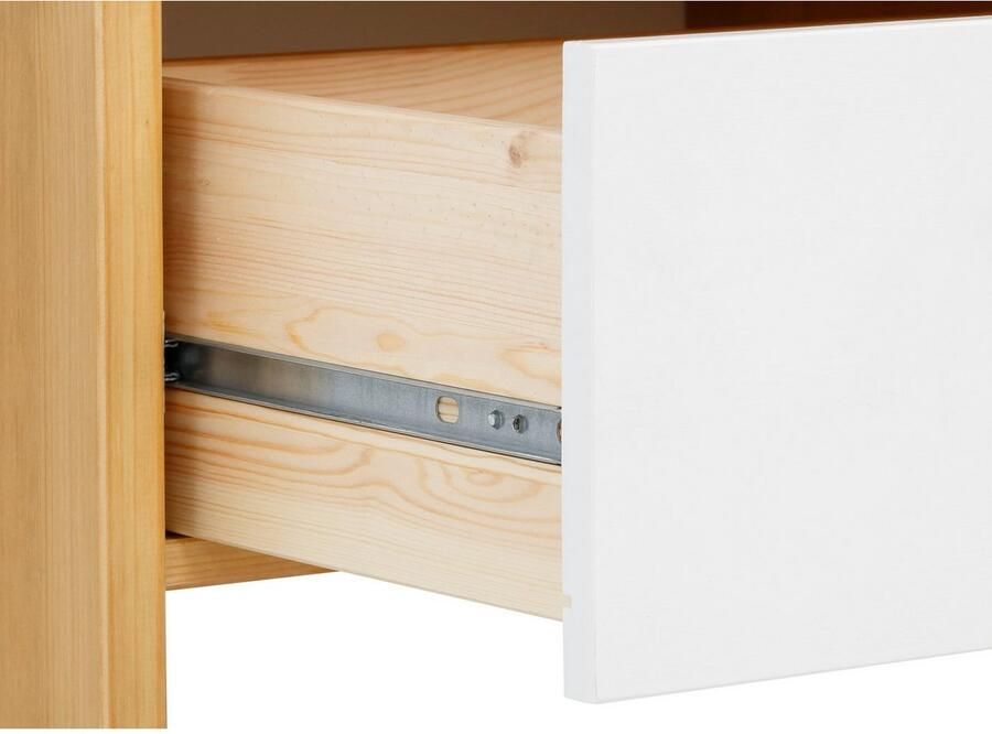 Home affaire Highboard Ixo Opbergkast breedte 101 cm van massief dennenhout FSC - Foto 3