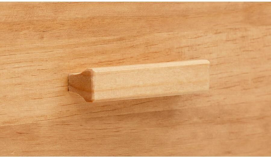 Home affaire Highboard Linz Opbergkast met rotan vlechtwerk op de deurfronten massief hout - Foto 13