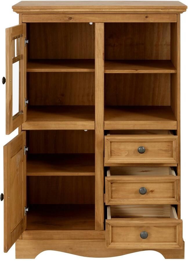 Home affaire Highboard MELISSA Vitrine breedte 80 cm - Foto 2