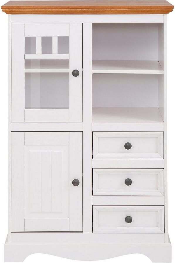 Home affaire Highboard MELISSA Vitrine breedte 80 cm - Foto 4