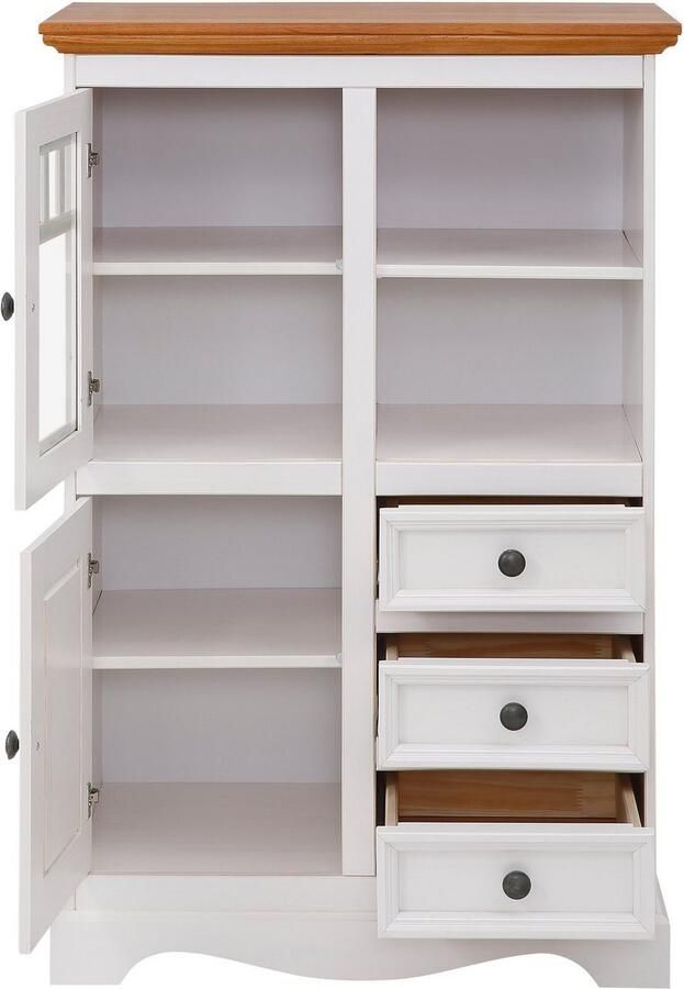 Home affaire Highboard MELISSA Vitrine breedte 80 cm - Foto 3