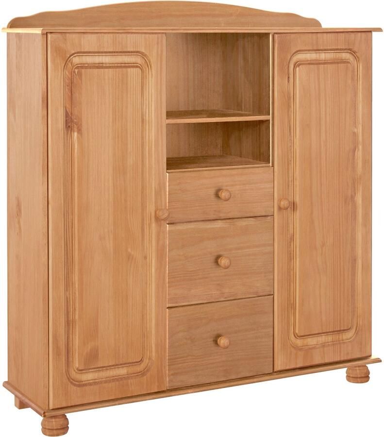 Home affaire Highboard Mette Opbergkast met 3 lades en verstelbare planken - Foto 4