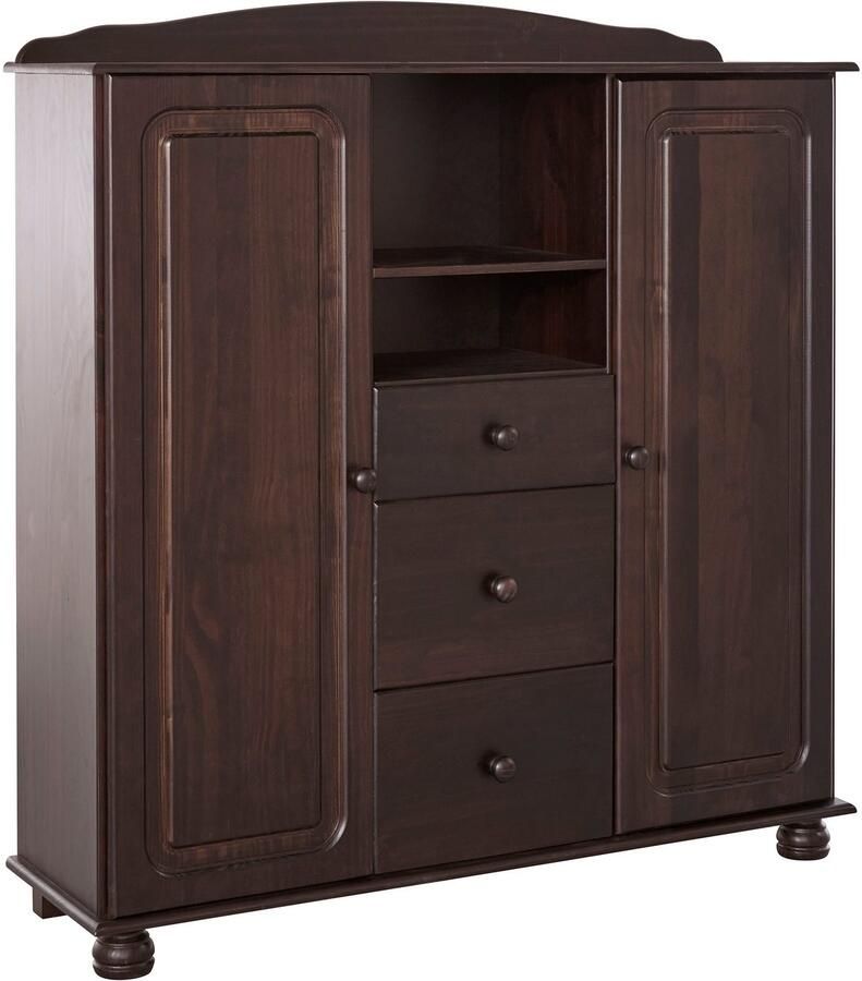 Home affaire Highboard Mette Opbergkast met 3 lades en verstelbare planken - Foto 4