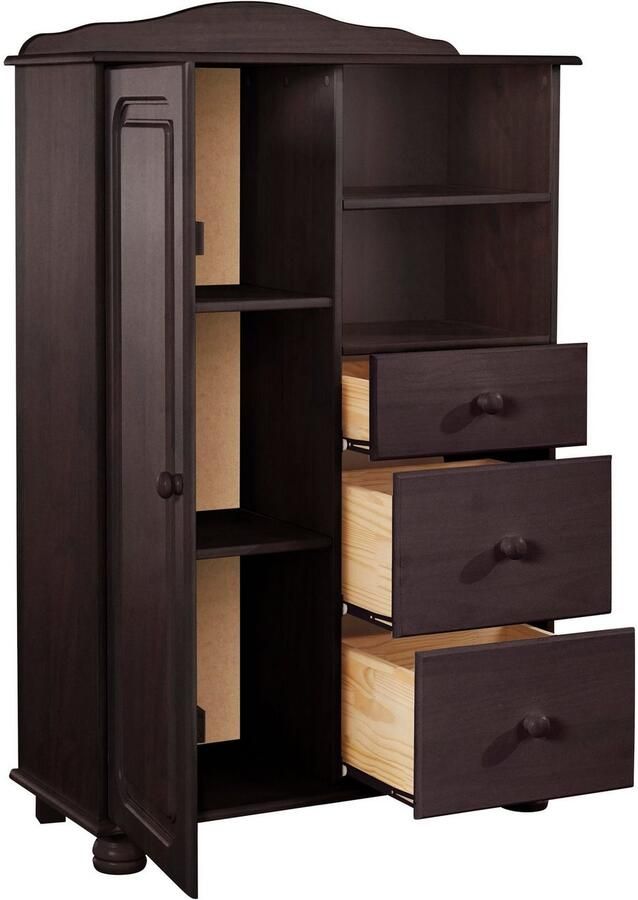 Home affaire Highboard Mette Opbergkast met 3 lades en verstelbare planken - Foto 3