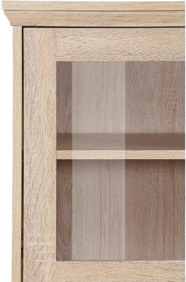 Home affaire Highboard Nanna Vitrine in eikenlook breedte 118 cm - Foto 4