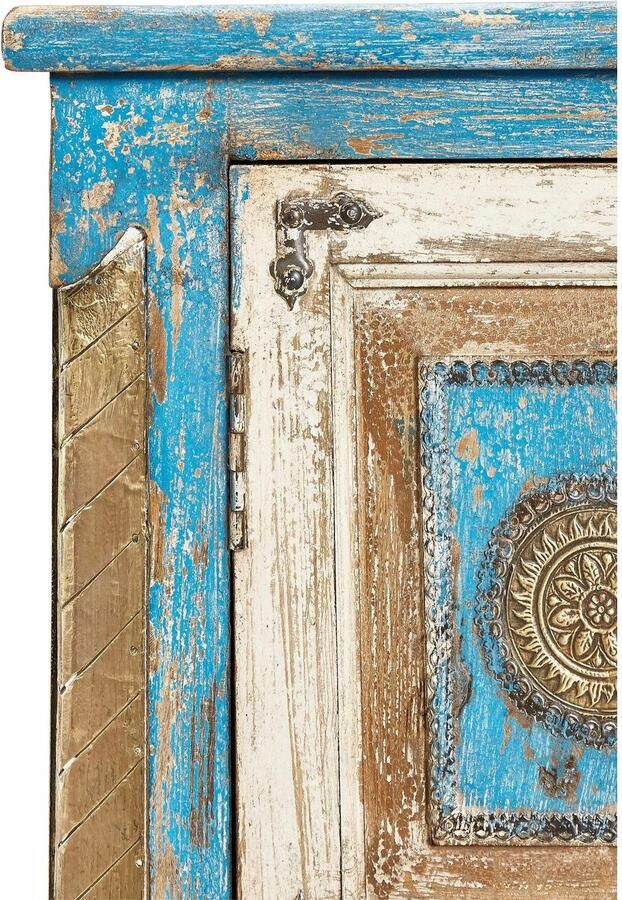 Home affaire Highboard Opbergkast hoogte 120 cm met verfijnde houtsnijwerk - Foto 3