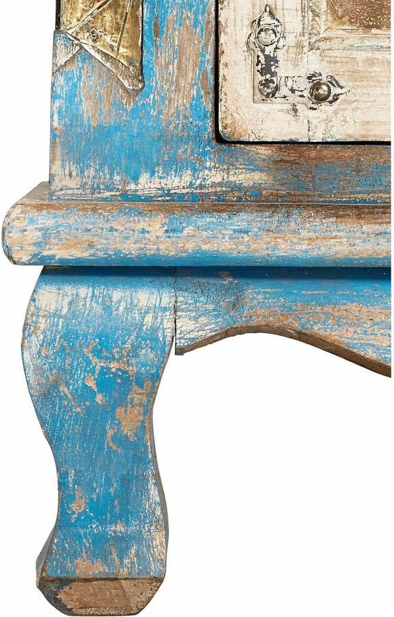 Home affaire Highboard Opbergkast hoogte 120 cm met verfijnde houtsnijwerk - Foto 7