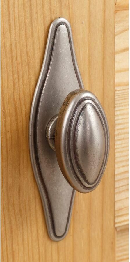 Home affaire Highboard Rauna Vitrine breedte 111 6 cm van massief dennenhout - Foto 7