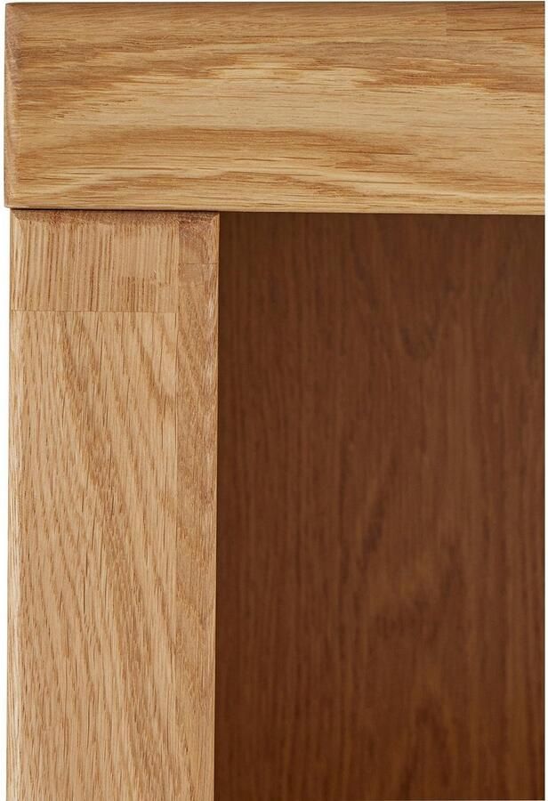 Home affaire Highboard Ribe 130cm breed 145cm hoog fronten massief hout 12 vakken - Foto 5