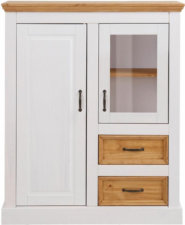 Home affaire Highboard Selma Vitrine breedte 100 cm - Foto 3