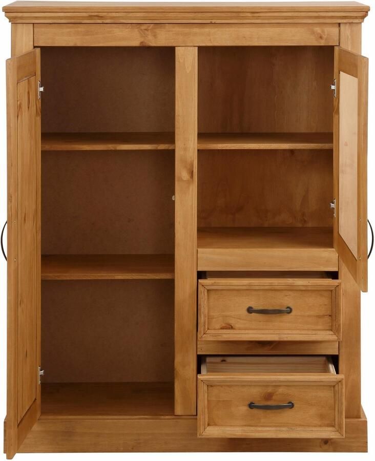 Home affaire Highboard Selma Vitrine breedte 100 cm - Foto 2