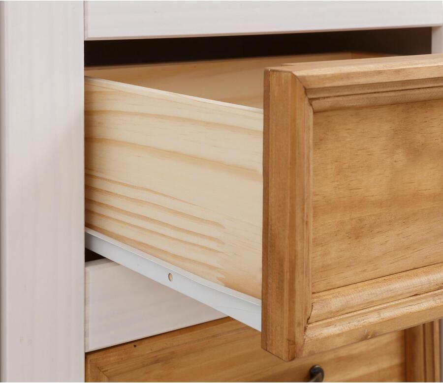 Home affaire Highboard Selma Vitrine breedte 100 cm - Foto 2