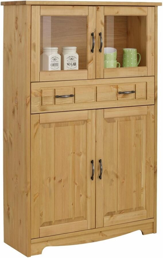 Home affaire Highboard Trinidad Vitrine breedte 102 cm - Foto 8