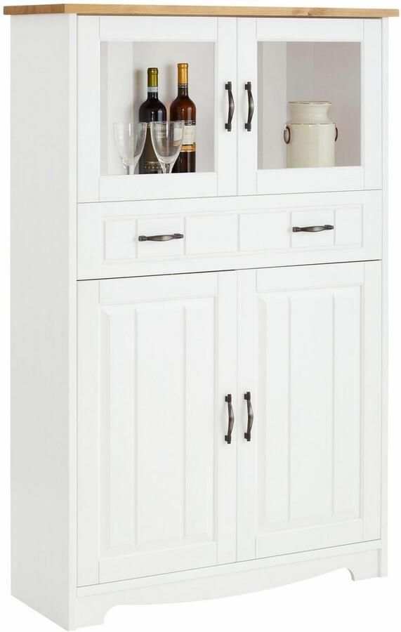 Home affaire Highboard Trinidad Vitrine breedte 102 cm - Foto 9