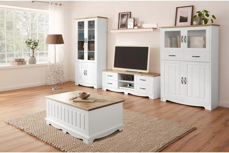 Home affaire Tv-meubel Trinidad Commode breedte 148 cm met 4 lades - Foto 5