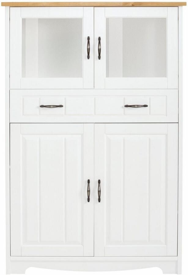 Home affaire Highboard Trinidad Vitrine breedte 102 cm - Foto 4