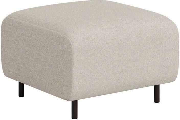 Home affaire Hocker ARROS klein met golfondersteuning afmetingen B D H: 70 70 46 cm - Foto 2