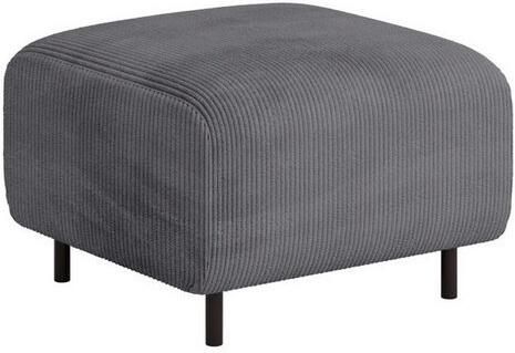 Home affaire Hocker ARROS klein met golfondersteuning afmetingen B D H: 70 70 46 cm - Foto 2
