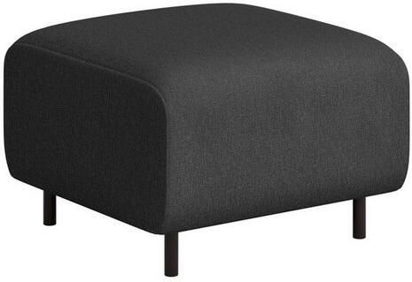 Home affaire Hocker ARROS klein met golfondersteuning afmetingen B D H: 70 70 46 cm - Foto 2