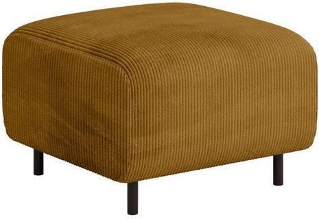 Home affaire Hocker ARROS klein met golfondersteuning afmetingen B D H: 70 70 46 cm - Foto 2