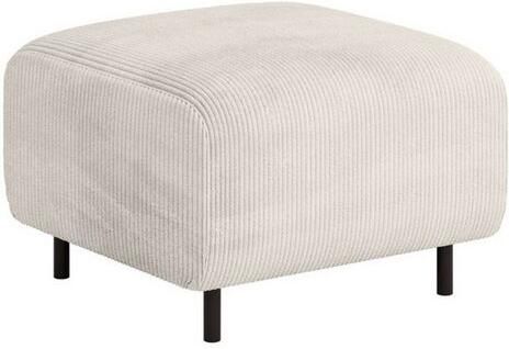 Home affaire Hocker ARROS klein met golfondersteuning afmetingen B D H: 70 70 46 cm - Foto 2