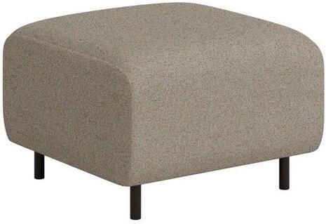 Home affaire Hocker ARROS klein met golfondersteuning afmetingen B D H: 70 70 46 cm - Foto 2