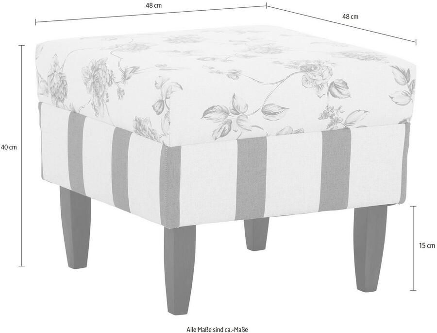 Home affaire Hocker Asino - Foto 4