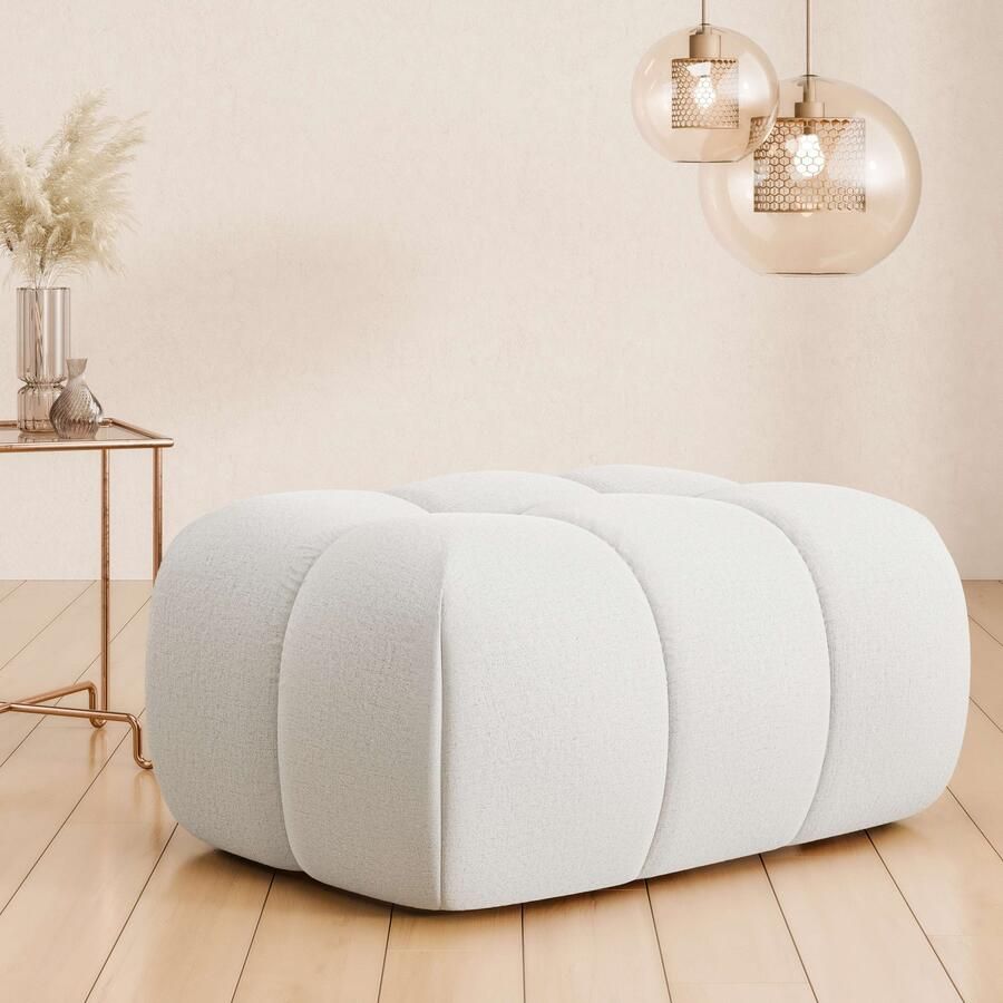 Home affaire Hocker AURELIAN passend bij de stoel afmetingen B D H: 88 5 53 43 cm - Foto 3