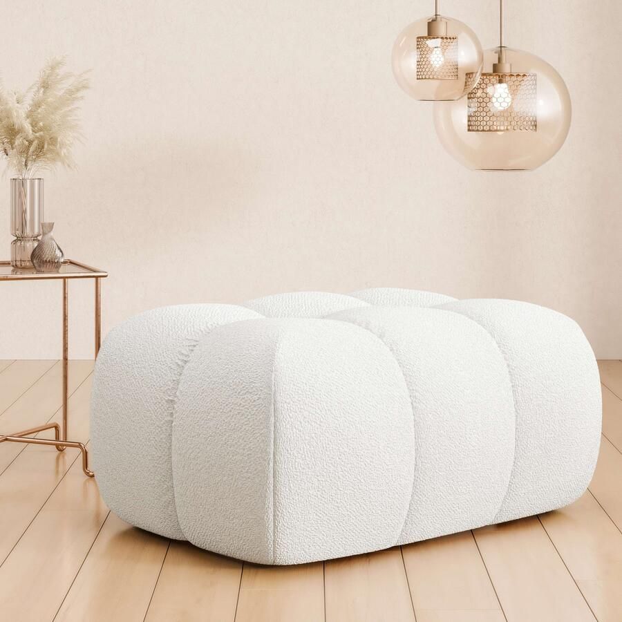 Home affaire Hocker AURELIAN passend bij de stoel afmetingen B D H: 88 5 53 43 cm - Foto 2