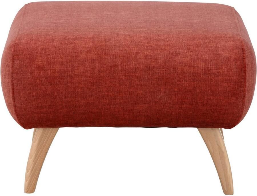 Home affaire Hocker Baggio met houten voetjes - Foto 3
