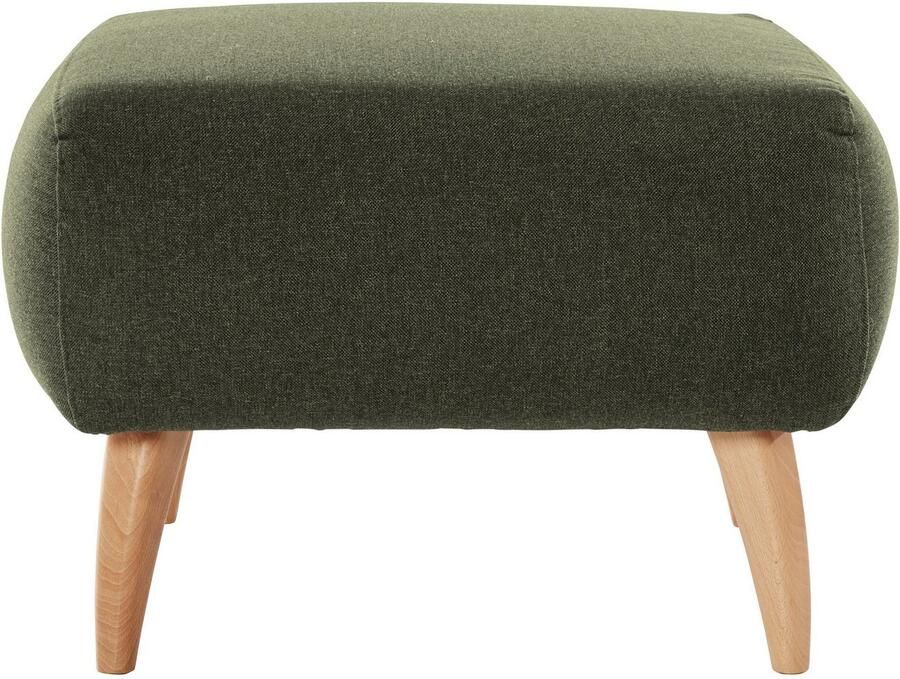 Home affaire Hocker Baggio met houten voetjes - Foto 3