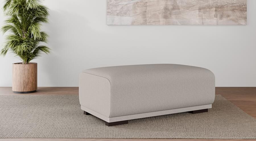 Home affaire Hocker BORNHOLM grote poef passend bij de serie afmetingen B D H: 122 72 46 cm - Foto 4