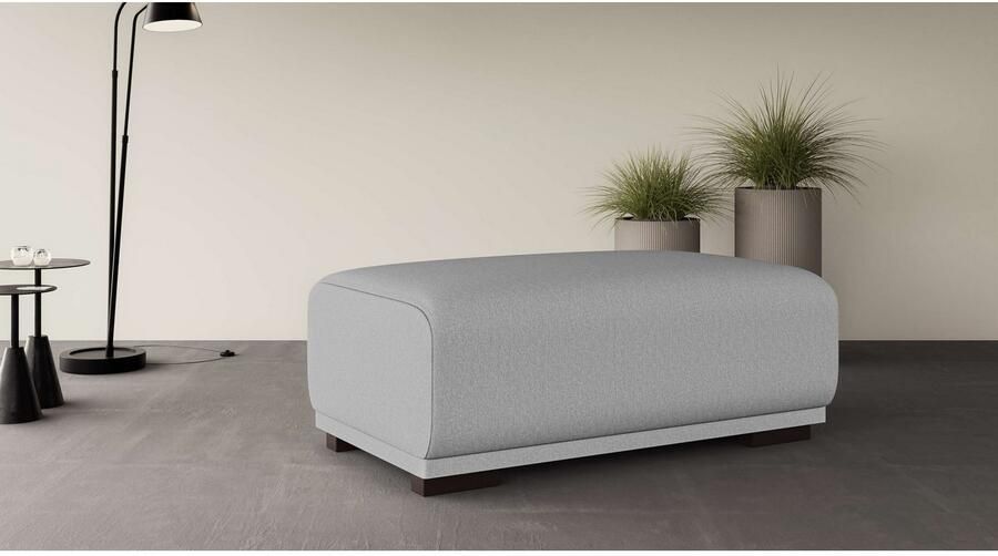 Home affaire Hocker BORNHOLM grote poef passend bij de serie afmetingen B D H: 122 72 46 cm - Foto 2