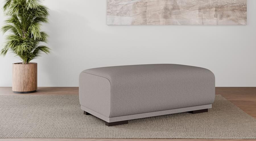 Home affaire Hocker BORNHOLM grote poef passend bij de serie afmetingen B D H: 122 72 46 cm - Foto 4