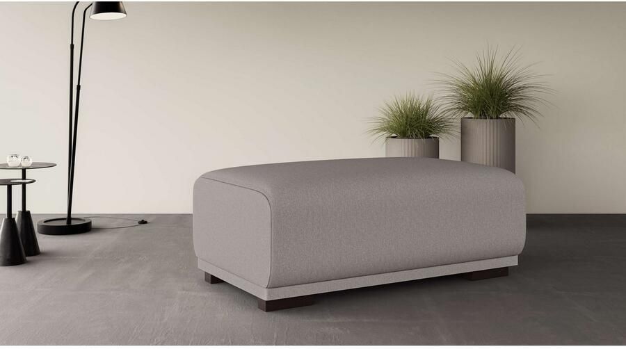 Home affaire Hocker BORNHOLM grote poef passend bij de serie afmetingen B D H: 122 72 46 cm - Foto 2