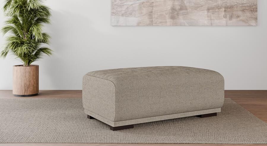 Home affaire Hocker BORNHOLM grote poef passend bij de serie afmetingen B D H: 122 72 46 cm - Foto 4