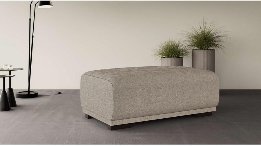 Home affaire Hocker BORNHOLM grote poef passend bij de serie afmetingen B D H: 122 72 46 cm - Foto 2