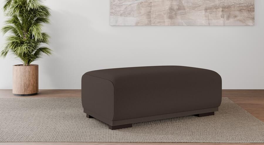 Home affaire Hocker BORNHOLM grote poef passend bij de serie afmetingen B D H: 122 72 46 cm - Foto 4