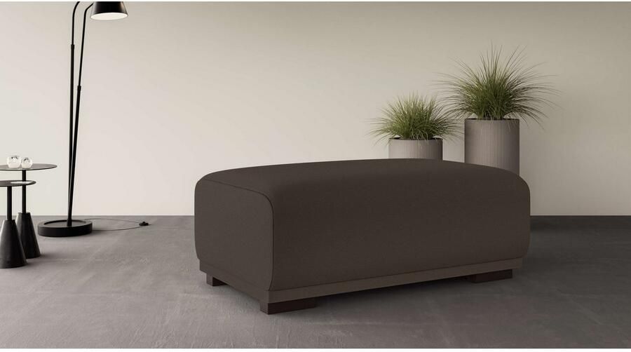 Home affaire Hocker BORNHOLM grote poef passend bij de serie afmetingen B D H: 122 72 46 cm - Foto 2